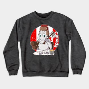 Are we there YETI? Canada Crewneck Sweatshirt